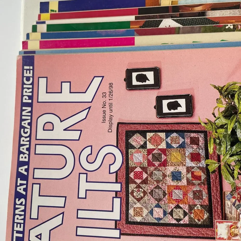 Miniature Quilts excellent stored